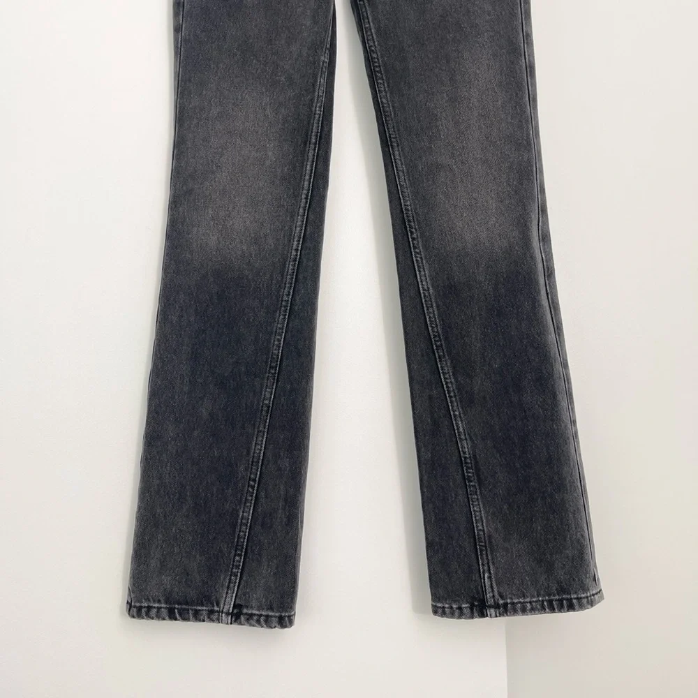 NWOT Free People Xena High Rise Slim Straight Jeans Size 25